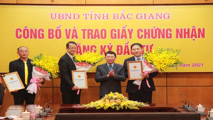 Bac Giang accorde des licences à quatre projets étrangers d une valeur totale de 570 millions d USD